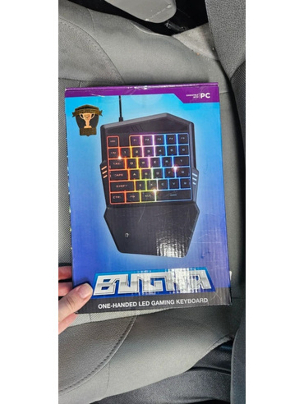 Bugha Exclusive One-Handed LED Gaming Keyboard for PC